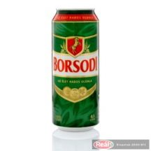 Borsodi dobozos sör 0,5l