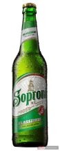 Soproni üveges sör 0,5l +üv