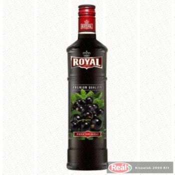 Royal Feketeribizli likőr 28% 0,2L