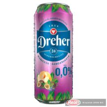   Dréher D24 maracuja-sárgadinnye ízű alkoholmentes 0,5L dobozos sör