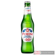 Peroni Nastro Azzurro 0,33l alkoholmentes 0% üveges sör