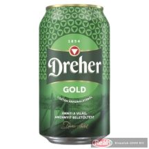Dreher sör dobozos 0,33l Gold 5%