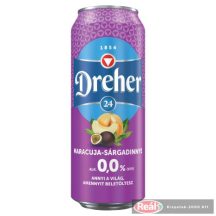   Dréher D24 maracuja-sárgadinnye ízű alkoholmentes 0,5L dobozos DRS