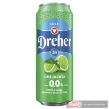   Dreher D-24 alkoholmentes sör dobozos 0,5l Lime-Menta 0%   DRS