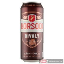 Borsodi Bivaly 0,5l dobozos sör   DRS