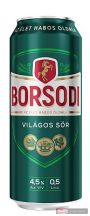 Borsodi dobozos sör 0,5l   DRS