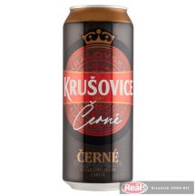 Krusovice Cerné dobozos barna sör 0,5l   DRS