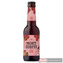   Mort Subite Kriek belga meggyes lambic típusú sör 0,25l   DRS