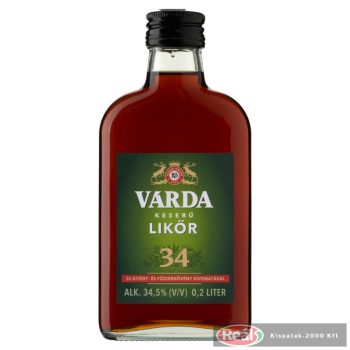 Várda Keserűlikőr 0,2l 34%   DRS