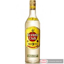 Havana Club Anejo 3 Anos 3 éves kubai rum 0,7l