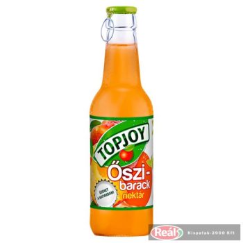 Topjoy 0,25l őszibarack 50% üveges