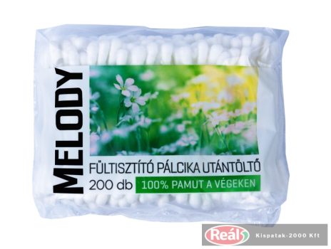 Reál/Melody Fültisztító Utántöltő 200db