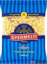 Gyermelyi cestoviny - vretená 500g
