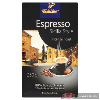 Tchibo káva espresso 250g Pražená káva