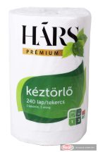   Hárs Premium Jumbo papír kéztörlő 3 réteg 250lap 1 tekercs