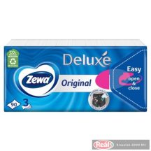 Zewa Deluxe papírzsebkendő 3 rétegű 90db classic