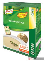 Knorr zellerkrémleves hozzáadott só nélkül 2kg