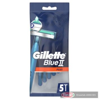 Gillette Blue II Plus eldobható borotva 5db