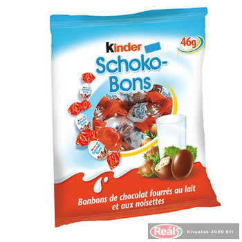 Kinder Scoko Bons bonbóny z mliečnej čokolády 46g