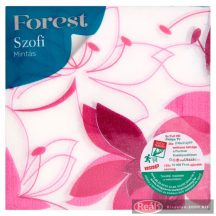   Sofidel Forest Szofi mintás szalvéta 33 x 33mm 1 rétegű 45db