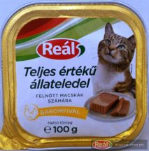 Reál krmivo pre mačky - hydinové 100g