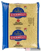 Gyermelyi ömlesztett 4 tojásos Kiskocka tészta 6kg