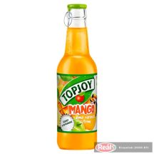 Topjoy ovocný nápoj s príchuťou mango-250ml, sklo