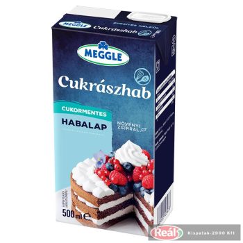 Meggle cukrászhab cukormentes 500ml