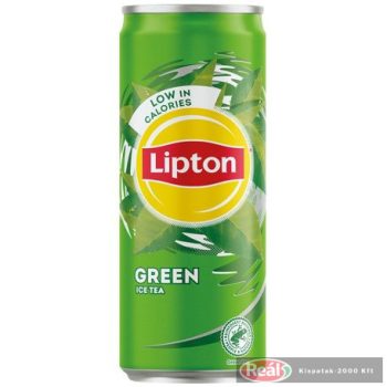 Ľadový čaj lipton green 0,33l