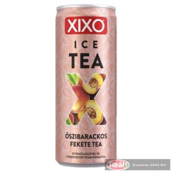 XIXO Icetea 0,25l őszibarack ízű dobozos