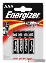Energizer elem 4db Power B4 AAA mini