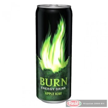 Burn energetický nápoj jablko-kiwi 250ml