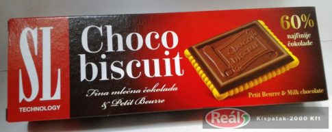 Choco Biscuit -sušienky v mliečnej čokoláde 125g