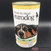 Euro Dog konzerva pre dospelých psov - hydinová 1240g