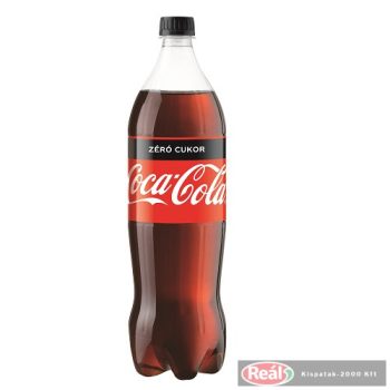 Coca Cola szénsavas üdítő 1l Zero PET