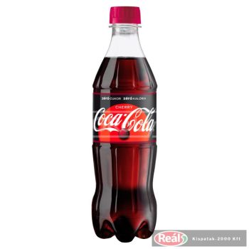 Coca Cola szénsavas üdítő 0,5l Cherry Zero PET