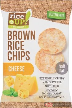 Rice Up barnarizs chips 60g sajtos