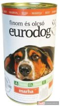 Euro Dog kutya konzerv 415g marha