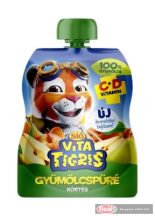 Sio Vitatigris ovocné pyré - hruškové 100% 90g.