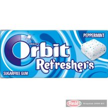 Orbit Refresher Handypack rágó Peppermint 7db