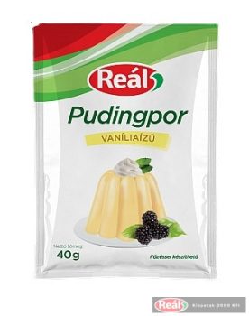 Reál pudingpor 40g vanilia