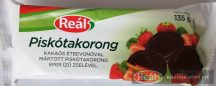 Reál Piskótakorong eper ízű zselével 135g