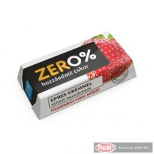   ZERO Eper ízű krémmel tölt.tejcsokoládé édesítőszerrel 21g