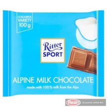 Ritter Sport  Alpesi tejcsokoládé 100g