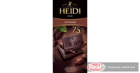 Heidi Grand'Or 80g Dark Intense 75%