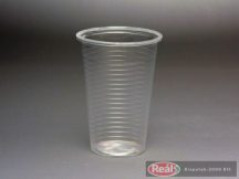 Plastový pohár - číry 2dl 100ks