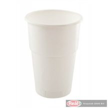 Plastový pohár - biely 5dl 50ks