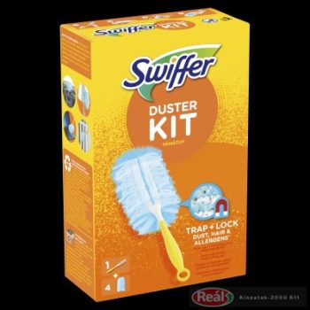 Swiffer portörlő rövid nyél+ 4 kendő