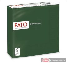 Szalvéta Fato Smart 33*33cm 50lap 2 rétegű zöld