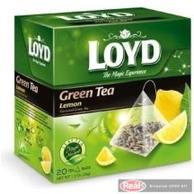 Loyd Piramis Tea 20x1,5g Green Lemon